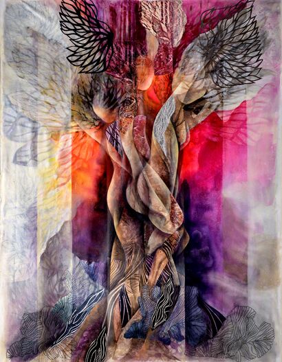 Tree woman - a Paint Artowrk by Andrea De Luigi